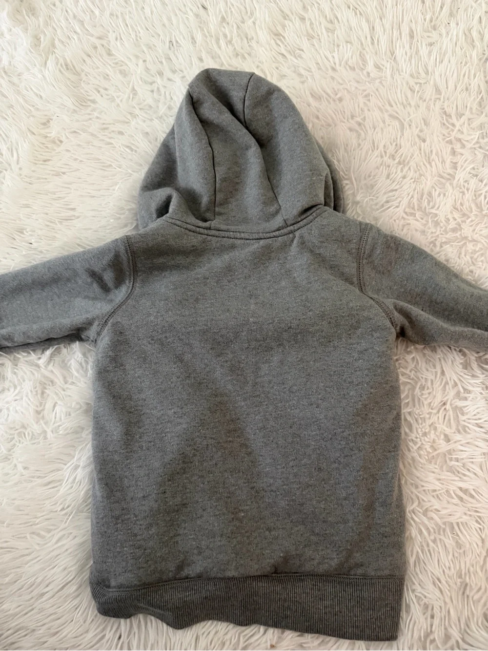 Carter's 5T Gray Sherpa Lined Hooded Zip Hoodie Jacket
